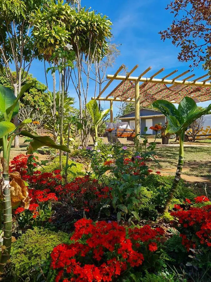 Οργανωμένο κάμπινγκ Glamping Flor Do Pequi Ξενοδοχείο Μπραζίλια Βραζιλία
